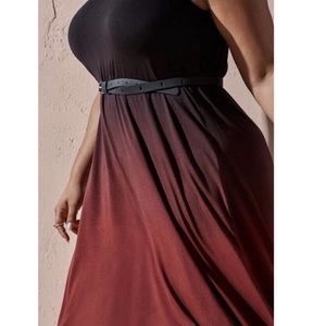 Torrid ombré high low dress in size 2!
